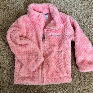Columbia Soft Pink Sherpa Jacket